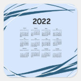 2022 Calendar (See Description for New Version) Rectangular