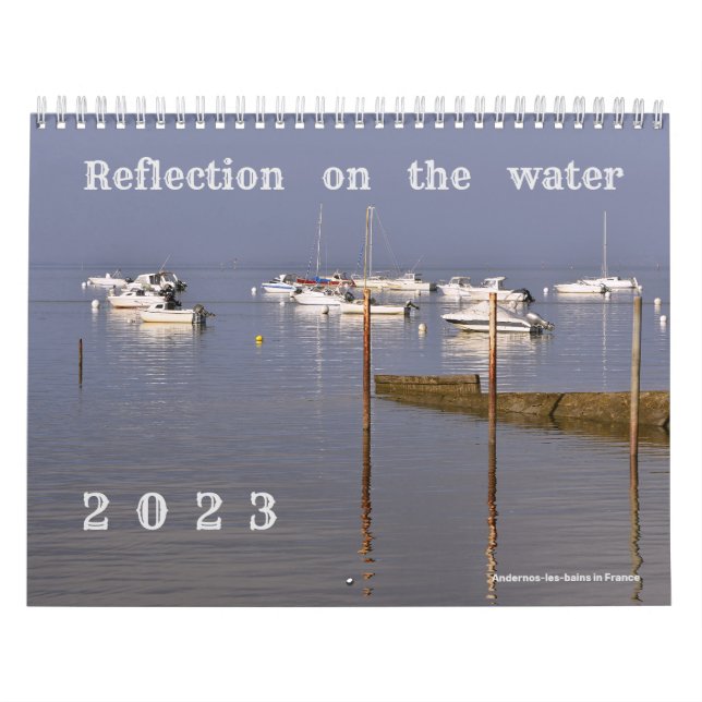 Calendar 2023 reflection on the water (Cover)