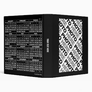 Calendar 2024 Binder Black
