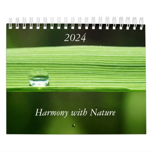 Calendar 2024 Nature Photography