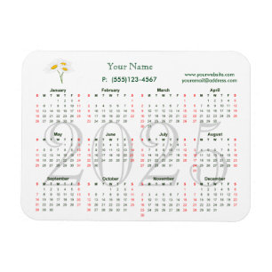 Calendar 2025 for business magnet