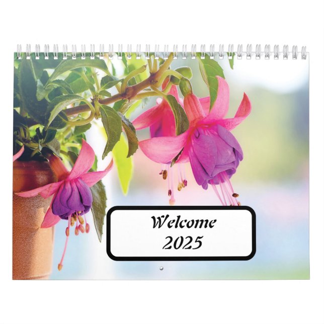 Calendar 2025 gardens  Flowers 1 (Cover)