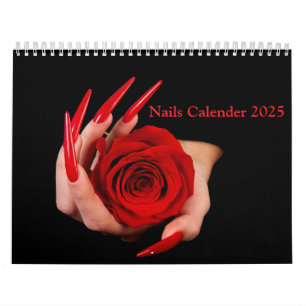 Calendar 2025 Nails Beauty