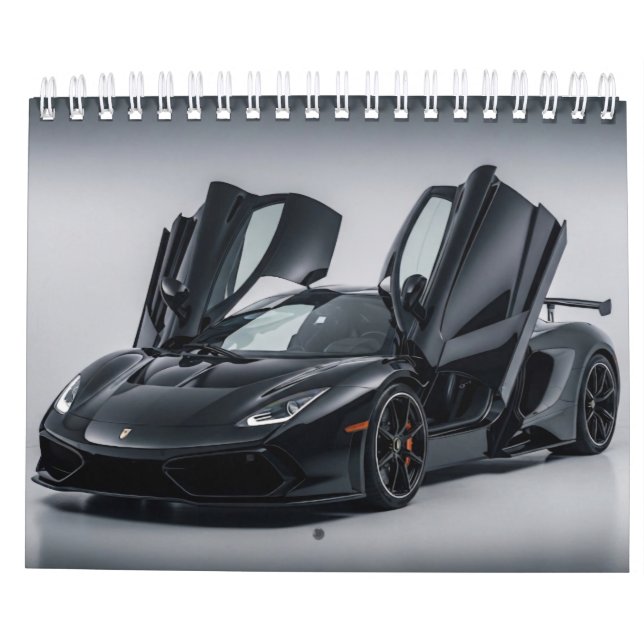 Calendar 2025: Sport IA Cars (Back)