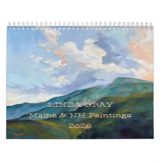Calendar 2026 Linda Gray Paintings of NH & ME