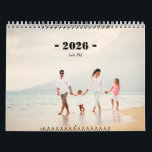 Calendar 2026 - One year with the family<br><div class="desc">A photo calendar to highlight your most beautiful family memories. A month,  a souvenir to share! Ideas of gifts to (offer).</div>