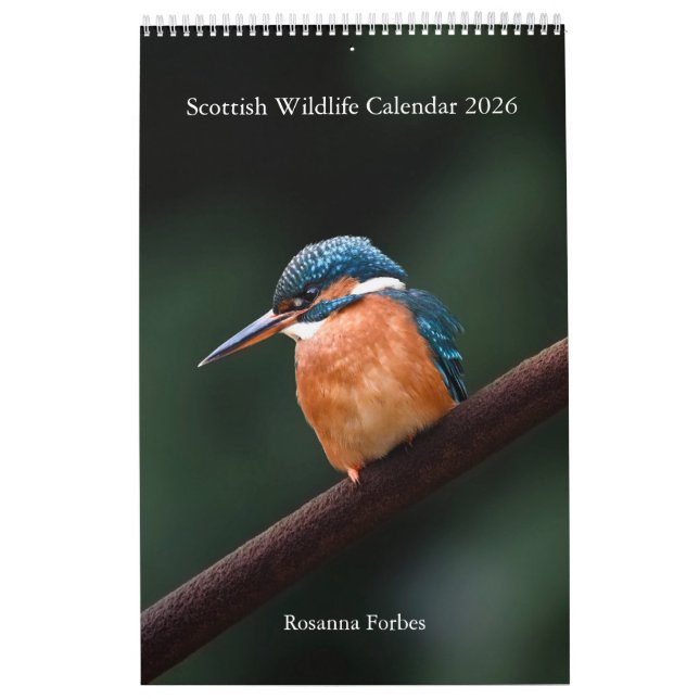 Calendar 2026 Scottish Wildlife  (Cover)