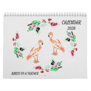 Calendar 2026 Tropical & Every Day Birds