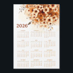 Calendar 2026 with flowers<br><div class="desc">Perfect calendar with flowers</div>