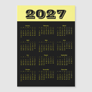 Calendar 2027