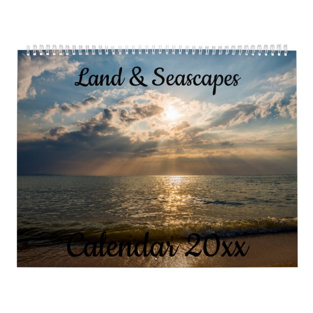 Calendar 20xx - Land and Seascapes (Cover)