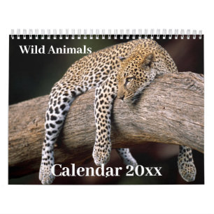 Calendar 20xx - Wild Animals