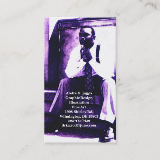 calendar 9, Andre N. JonesGraphic DesignIllustr... Business Card