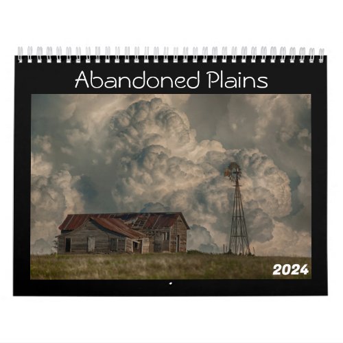 Calendar  Abandoned Plains 2024