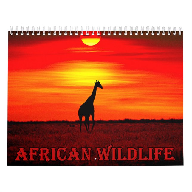 Calendar african wildlife (Cover)