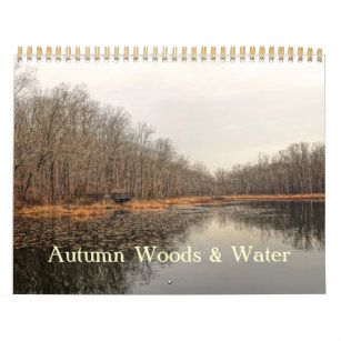 Calendar - Autumn Woods & Water