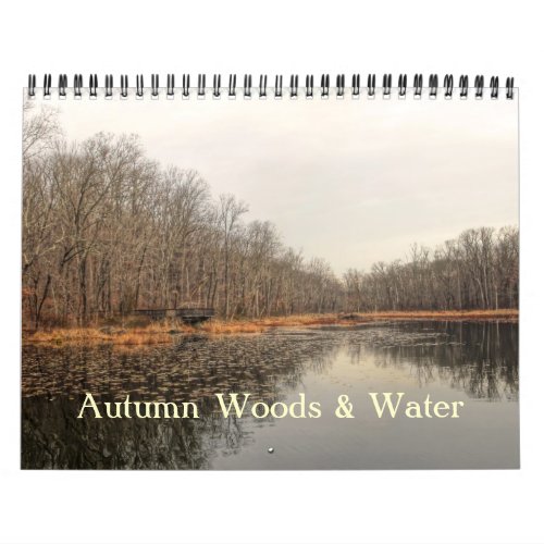 Calendar _ Autumn Woods  Water