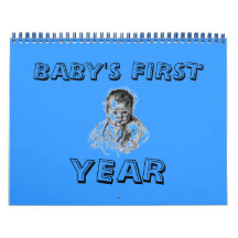 CALENDAR BABYS FIRST YEAR ADD PHOTOS PERSONALIZE