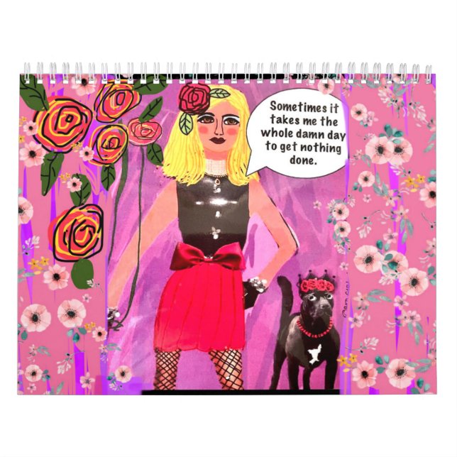 calendar- be bad a** everyday calendar (Cover)