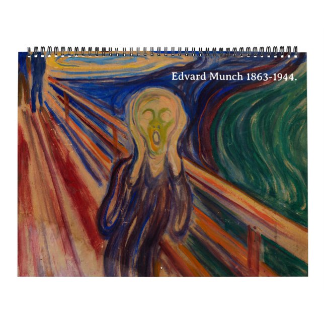 Calendar by Edvard Munch. (Cover)