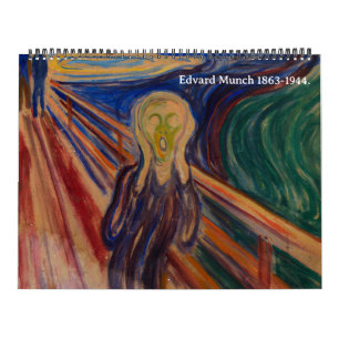 Calendar by Edvard Munch.