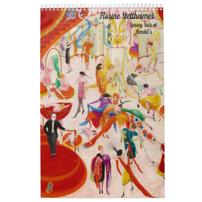 Calendar by Florine Stettheimer (Cover)