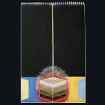 Calendar by Hilma af Klint<br><div class="desc">Hilma af Klint was a Swedish artist and mystic whose paintings were the first Western abstract art known to the current art community. She belonged to a group called "The Five",  a circle of women inspired by Theosophy.</div>