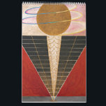 Calendar by Hilma af Klint<br><div class="desc">Hilma af Klint was a Swedish artist and mystic whose paintings were the first Western abstract art known to the current art community. She belonged to a group called "The Five",  a circle of women inspired by Theosophy.</div>