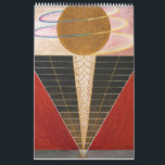 Calendar by Hilma af Klint<br><div class="desc">Hilma af Klint was a Swedish artist and mystic whose paintings were the first Western abstract art known to the current art community. She belonged to a group called "The Five",  a circle of women inspired by Theosophy.</div>