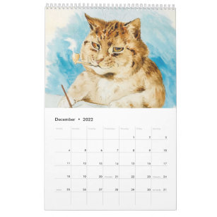 Calendar by Louis Wain