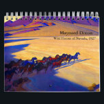 Calendar by Maynard Dixon<br><div class="desc">Maynard Dixon  was an American artist whose body of work focused on the American West. Maynard Dixon is considered one of the finest artists having dedicated most of their art on the U.S. southwestern cultures.</div>