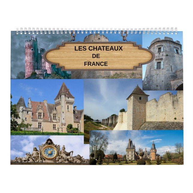 Calendar chateaux de France (Cover)