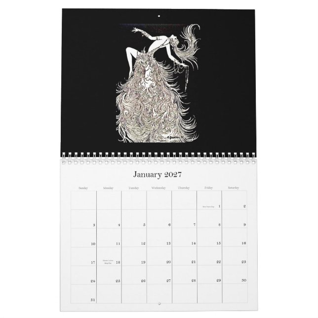 Calendar-Classic/Vintage-Charles Gesmar Calendar (Jan 2027)