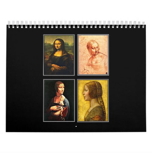 Calendar_ClassicVintage_Leonardo da Vinci Calendar