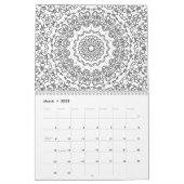 Calendar, coloring book, coloring books calendar | Zazzle