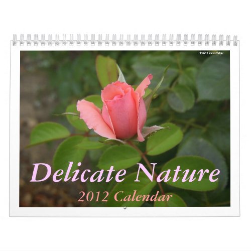 Calendar Delicate Nature Calendar