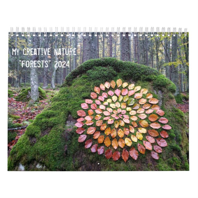 calendar forests 2026 art landart nature (Cover)