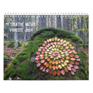 calendar forests 2026 art landart nature