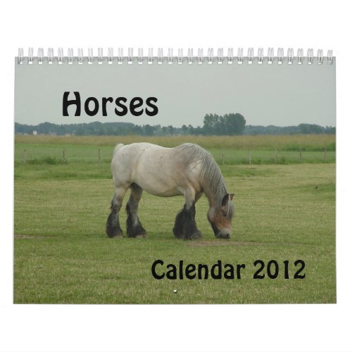 Calendar _ Horses
