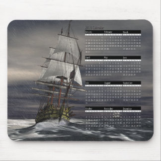 Calendar-Inclement Weather Mouse Pad
