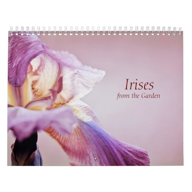 Calendar Irises from the Garden (Cover)