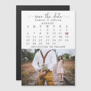 Calendar Magnet Save the Date