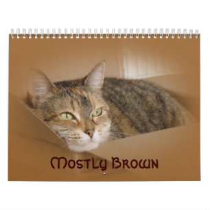 Calendar - Mostly Brown