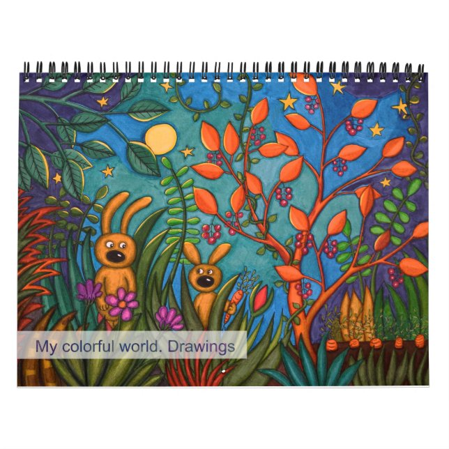 Calendar My colorful world 2016 (Cover)