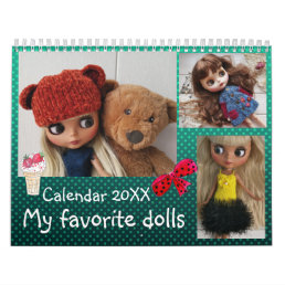 Calendar.  My favorite dolls Calendar