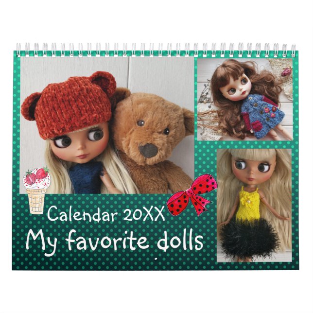 Calendar.  My favorite dolls Calendar (Cover)