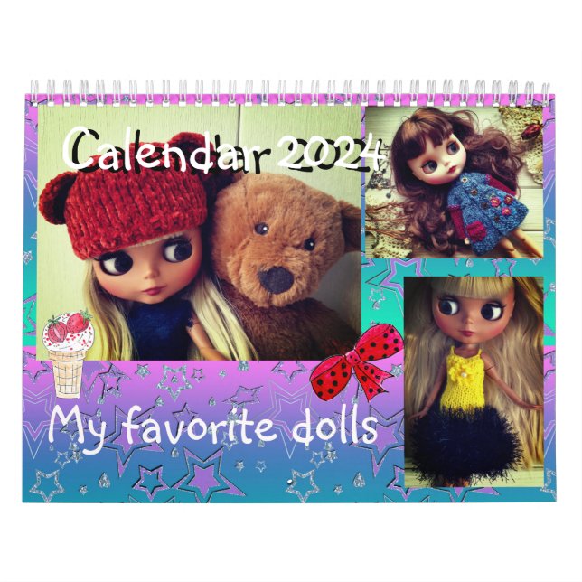 Calendar.  My favorite dolls Calendar (Cover)