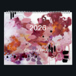 Calendar Nebulae<br><div class="desc">Selected abstract paintings created by Chantal Proulx,  beautifully displayed in a 2026 wall calendar.</div>