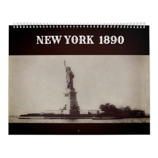 Calendar New York 1890