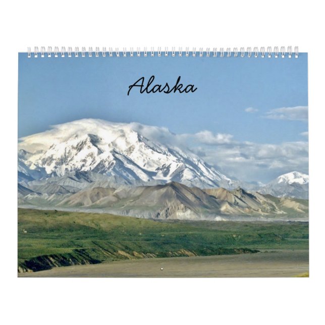 Calendar of Alaska scenery (Cover)